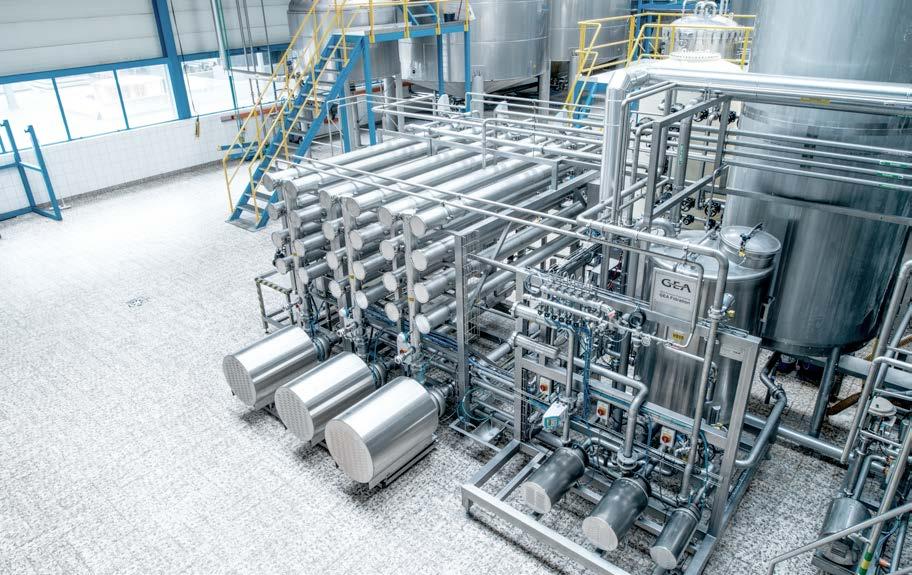 6 membrane filtration rocessing units - the values are obvious GEA provides membrane filtration units specifically tailored to meet the needs and requirements of each single customer.
