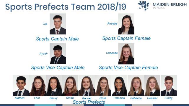 Sports Prefects Team We are happy to introduce you to our Sports Prefects Team for this academic year.
