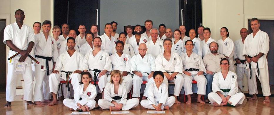 Gojuryu kumite style he learned from the late Tasaki Sensei, a devastating fighter with