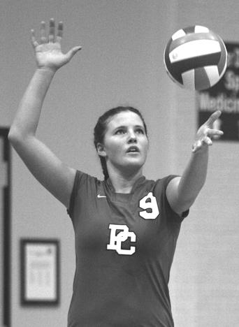 ..tallied double-digit kills in 12 matches on the year. 2006: Named to the Preseason All-SAC Second Team... made 31 starts and participated in all 34 matches and 124 sets...led the team with a.