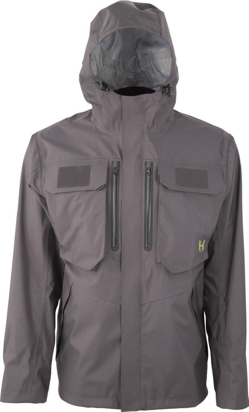 Forget the weather and focus on the fishing with the Hodgman Aesis shell