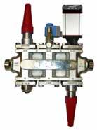 ICF 20-4 With built-in stop valve and strainer and two flexible valve ports, the ICF 15-4 gives you the option of six different configurations, all in one easy-to-install valve station and without