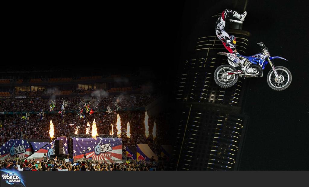 ALSO AVAILABLE ROAD TO THE NITRO WORLD GAMES 8 x 30 from June 2, 2016 This eight part series delves into