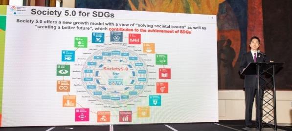 international community. Japan s major efforts on SDGs at this year s HLPF based on the three key areas of the Extended SDGs Action Plan 2018 are as follows. 1. Promotion of society 5.
