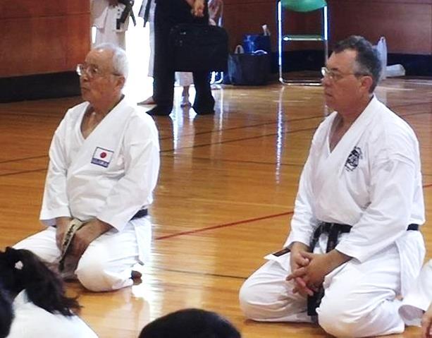 Chibana Sensei described the need for all karate instructors to train with and learn from others by comparing a person s karate to a pond.