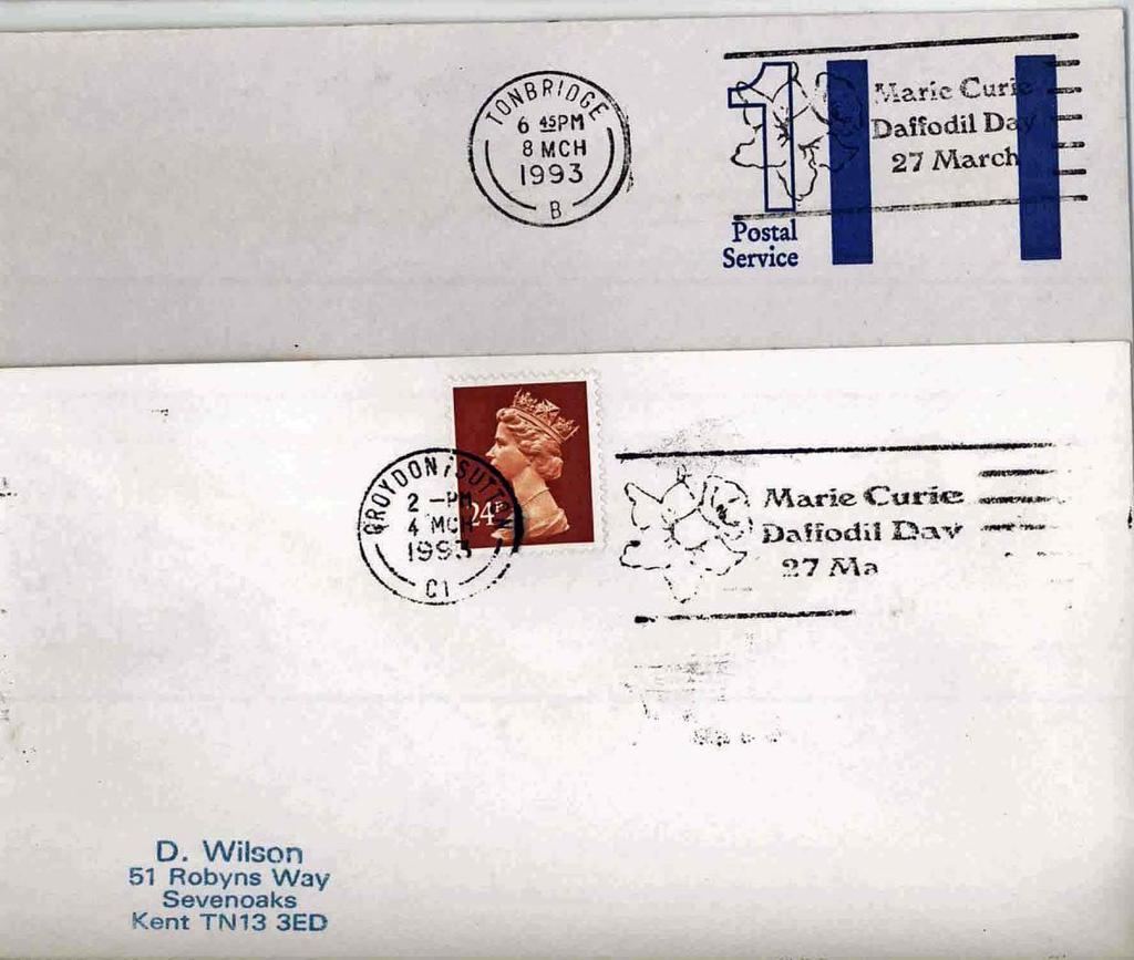 Events were Announced in Cancels (Interesting postal envelope; where is the stamp?