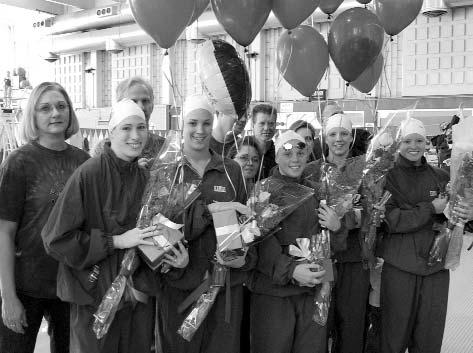 18 KANSAS SWIMMING & DIVING 2003-04 In-Review The 2003-04 swimming and diving season was one for the record books.