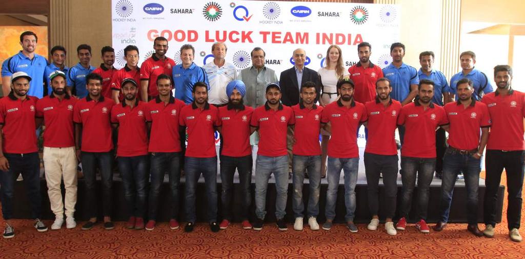 PAGE 02 Hockey India Wishes Good Luck To Team India For The FINTRO FIH
