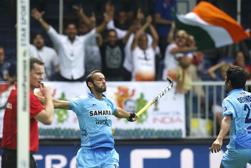 between India and Pakistan, the Match of the Tournament finished at a 2-2 draw
