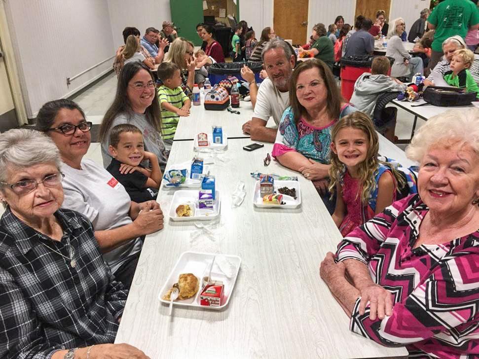 BREAKFAST at LIBERTY Liberty Elementary celebrated Grandparents Day with a Breakfast Friday, September 8.
