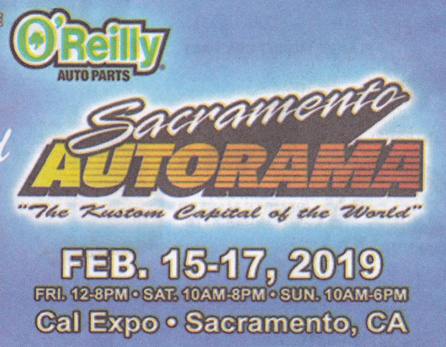FEBRUARY 2019 - SCHEDULE OF EVENTS Continued: 15 th -17 th Sacramento,