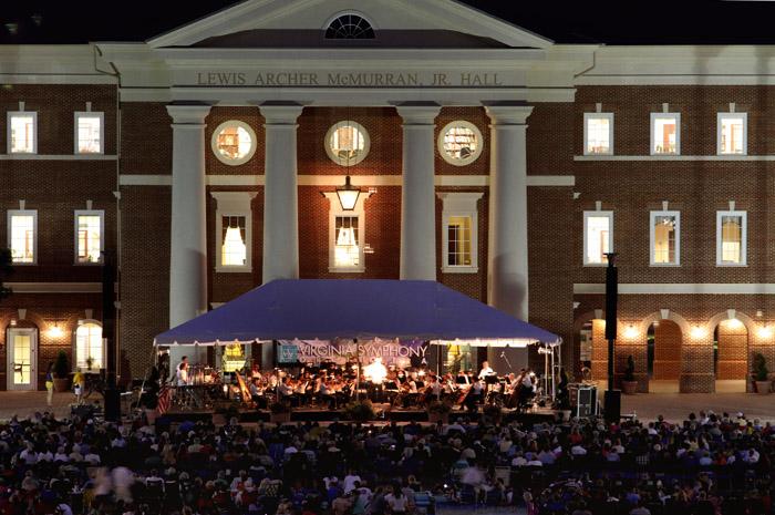 18, for CNU's Presented as a "thank you" to our friends, family and neighbors for their many years of support, this free concert provided a