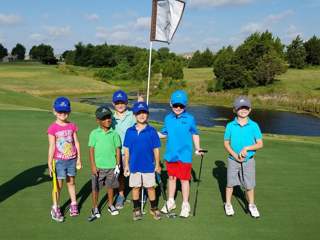 FUTURE 6ERS AGES 5-7 Come have some fun Watch your golfer grow THE CURRICULUM THE FOUNDATION OF THE GAME Our holistic curriculum is designed to set up each junior with a golf and athletic foundation
