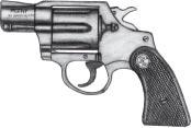 COLT Colt Industries, USA Agent First produced in the 1960s, the Colt Agent is one of the smallest revolvers firing the.38in Special round.