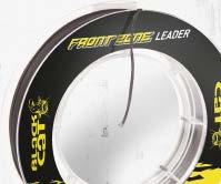 The core of the leader is a soft yet highly durable braid while the outer layer is rigid and very