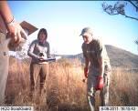 had to complete a camera trapping session in Pilanesberg