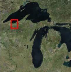 Mouth of Omans Creek accumulates sediment and is regularly dredged to maintain boat access Michigan Department of