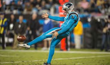 PALARDY PUNTS IN FINAL 7 GAMES In 2016, first-year punter Michael Palardy joined the Panthers after Andy Lee was placed on injured reserve with a hamstring injury.