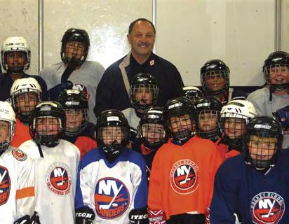 The Foundation works with charities that focus on health, education and amateur hockey development for Long Island children.