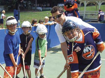 The annual Islanders hospital visits, which have become a long-standing tradition for the organization, is just one of the many ways the team gives back to their loyal fans.
