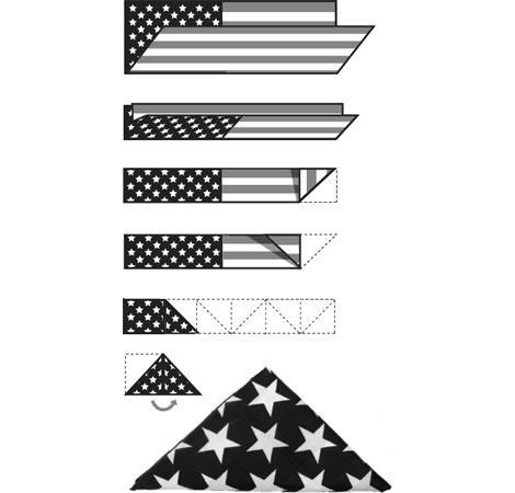 Do you know how to fold a flag?