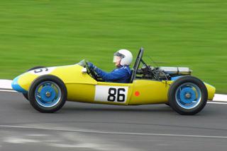 It was great to see John had recovered from his nicked lung and broken ribs and his Cooper repaired sufficiently to come home in 6th place in the BACMSA Challenge Trophy.