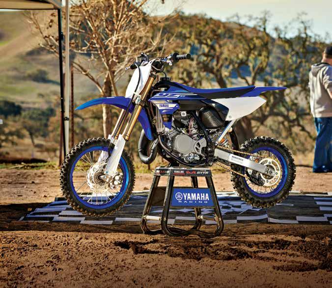 Yamaha pioneered the first serious junior MX bikes machines that launched the careers of many top riders. Now some forty years on we are still offering entry to the victoryzone.