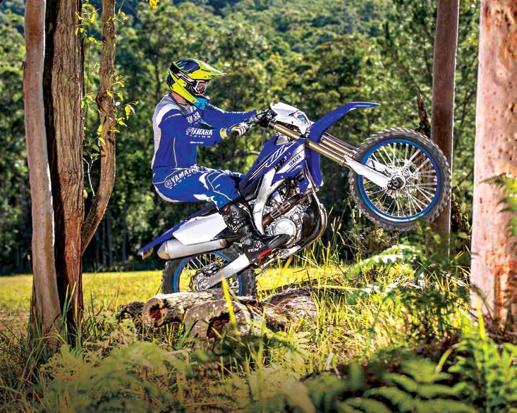 Based on the championship winning YZ450F, the all-new 2019 WR450F features instantly controllable linear power. The new model is also more compact and easier to ride than ever.