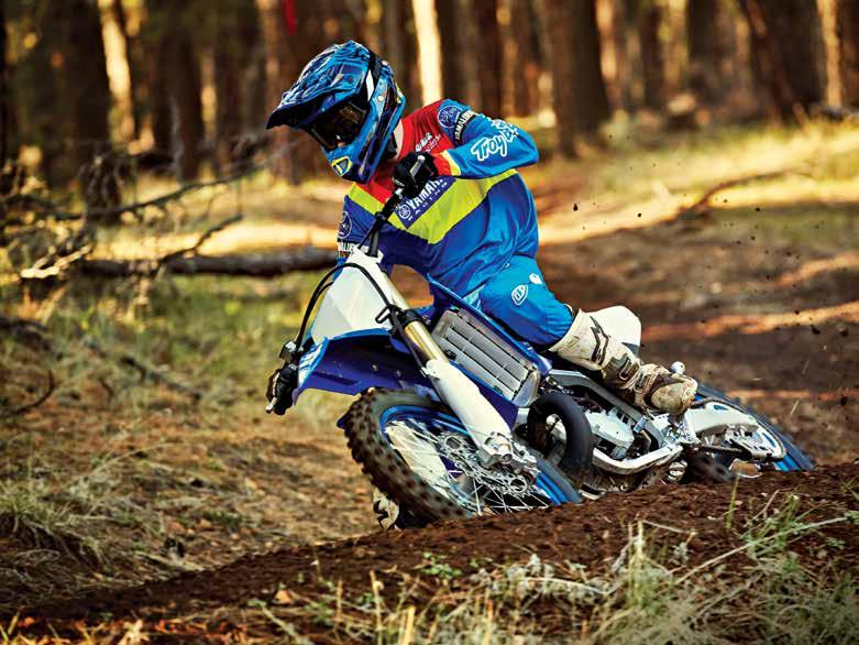 Two-stroke enduro racer with an adrenalin hit of two-stroke power in a lightweight package.