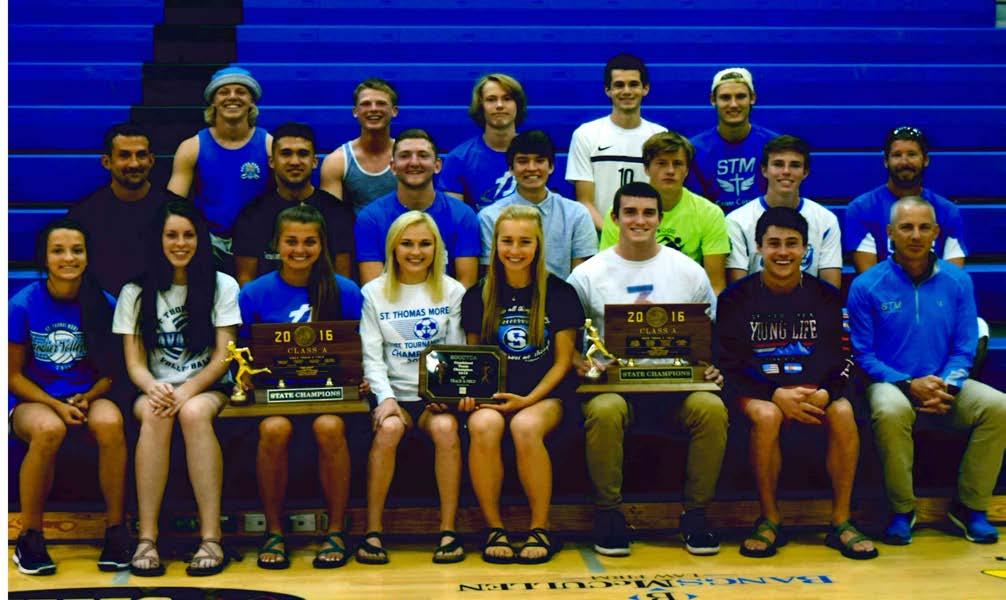 State Class "A" Track and Field Champions St. Thomas More Cavaliers CLASS A TEAM POINTS 1. St. Thomas More... 108 2. Custer... 65 3. Madison... 58 4. Spearfish... 44 5. Canton... 40 6. Belle Fourche.