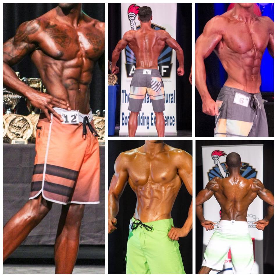 EXAMPLES OF THE PREFERRED ANBF MEN S PHYSIQUE LOOK POSING GROUP COMPARISONS - Each class will be guided through quarter turns to display physiques from the front, left, back, and right.