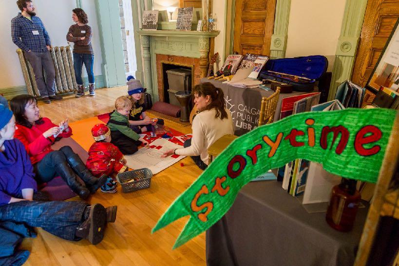 Kids Programming Free admission and tours of the Lougheed House Storytime with the Calgary Public Library Bonspiels are for everyone - not just the big