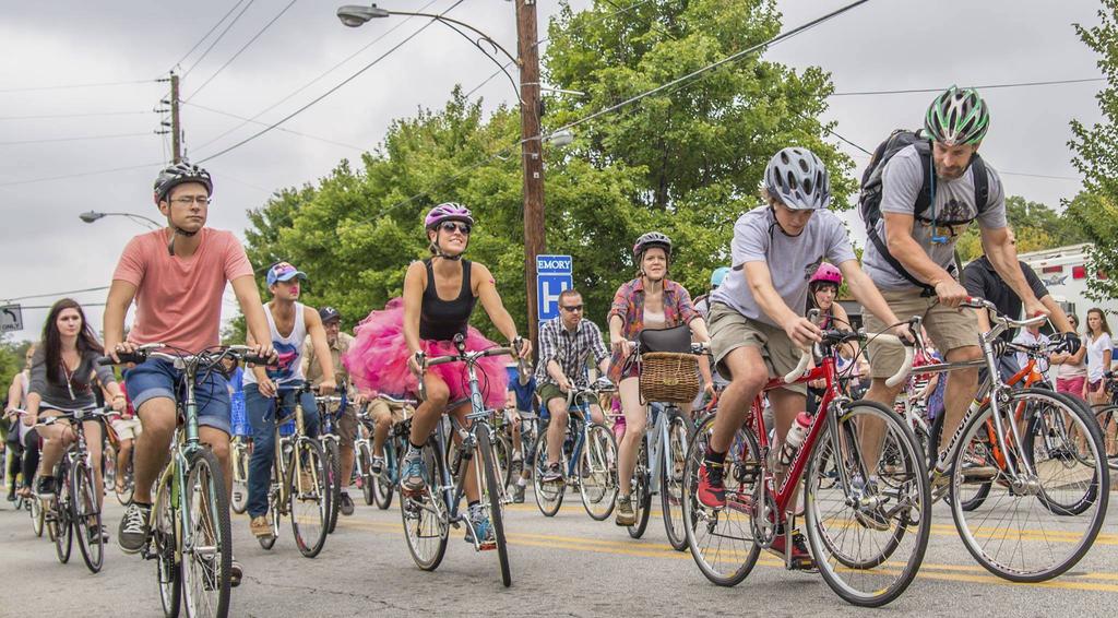 What is the Atlanta Bicycle Coalition? We are transforming our streets and neighborhoods into livable communities where everyone can bike, walk, and thrive.