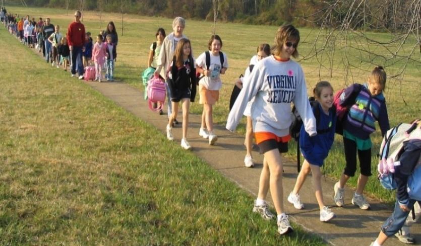Active Routes to School Goals Increase the number of elementary and