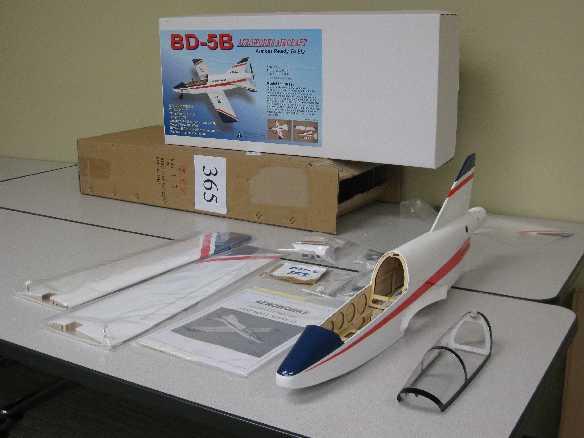 Stan Warden brought in a BD-5 electric powered mostly ready to fly plane.
