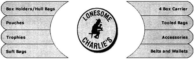Zone IV Wishes to Thank Lonesome Charlie for donating the leather bag for the Scholarship Lewis Purse!