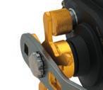 These reels also feature a proven T-100 drag system, four strategically positioned stainless steel ball-bearings