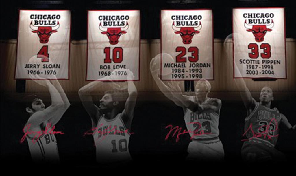 LEGACY During the decade of the 90s the Chicago Bulls ruled over their competitors, winning 6 championships during the decade.