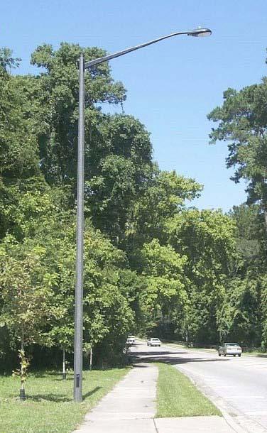 C. Streetlighting Fixtures Policy V.C.1. This Streetlighting policy applies to arterial and collector roadway facilities within the Gainesville Metropolitan Area.