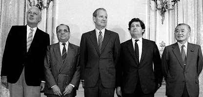 Critical juncture I: the Plaza Accord (1985) The