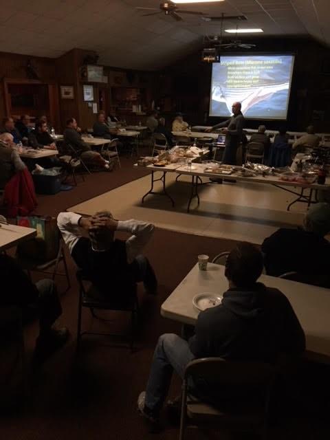 Members put a lot of effort into their contributions and take great pride in placing them on the table. The evening wrapped up with a presentation on Fly Fishing the Lower Cape.