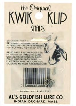 Klips Change flies in seconds Floats with dry fly Natural free action