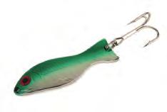 single hook with hackle feather on size 6