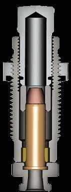 Tests demonstrate that even bullets which have no cannelure will shoot more accurately if crimped in place with the Lee Factory Crimp Die.