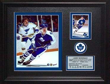 FRAMED HOCKEY POSTCARDS AND PHOTOS- Commemorating moments of your