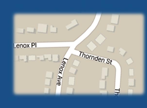 MODIFICATION #4 Bisect Lenox Avenue between Lenox Place & Thornden Street Mimics existing