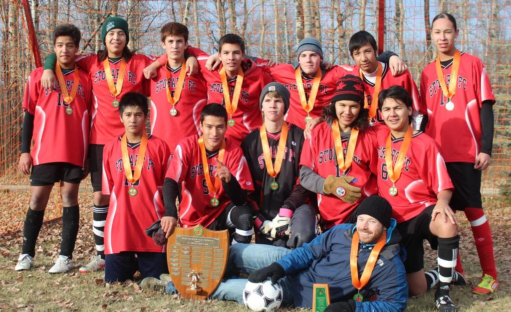 Stobart Community School wins Boys 1A Soccer gold October 25 + 26, Middle Lake SHSAA soccer playoffs began on a relatively pleasant mid-october weekend with no snow on the ground, a major change from