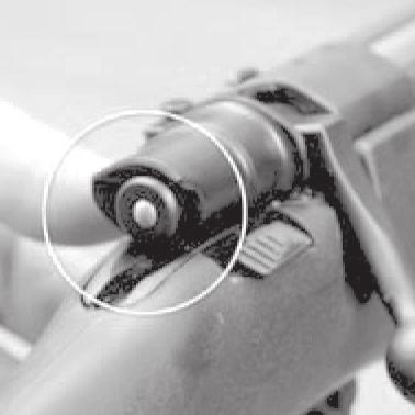If your bolt is damaged or lost, return your rifle to the factory for replacement with a properly fitted bolt. Safety Mechanism 1.