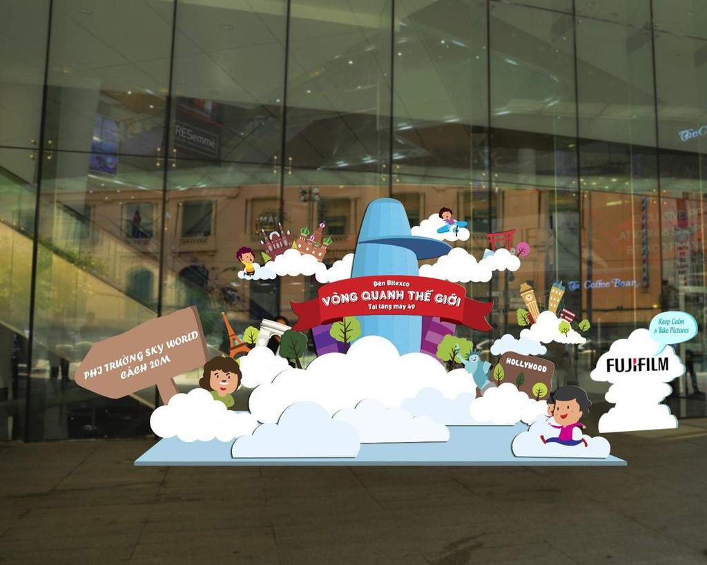 3. Photo Booth A little Sky World corner will be setup right at the main gate of