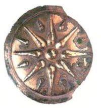 Weapons Phalangite Shields - This image depicts a shield most likely used by the Hypaspists (shield bearers).